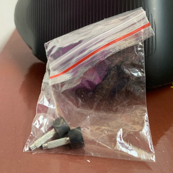 Lady Godiva Black Sparkle High Heels - Picture 7 of 7